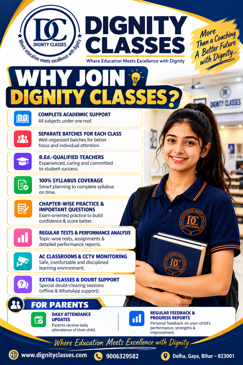Dignity Classes notice
